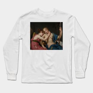 The Farewell of Telemachus and Eucharis by Jacques-Louis David Long Sleeve T-Shirt
